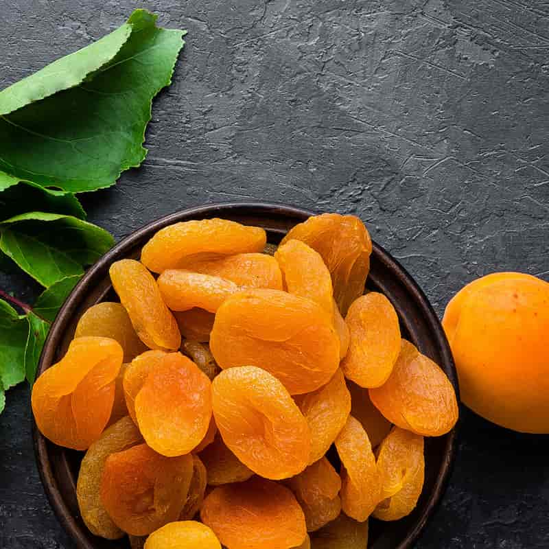 میوه خشک زردآلو انتخابی کاربردی برای مصارف متنوع